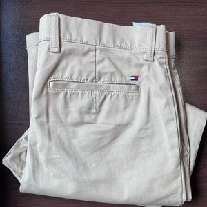 Tommy Hilfiger Beige Slim Fit Chinos W33 L30